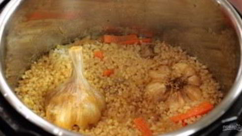 плов с говядиной