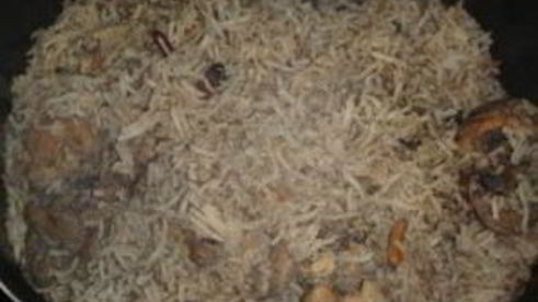 плов с куриной печенью