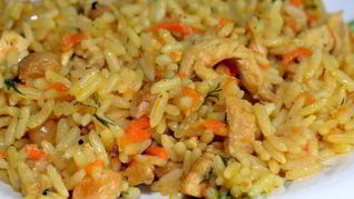 Плов с курицей