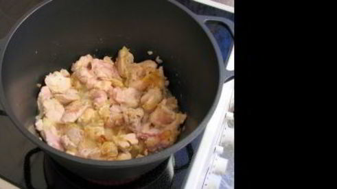 плов с курицей