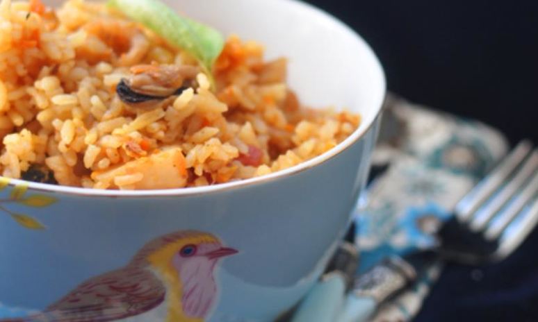 Рецепт плова с морепродуктами