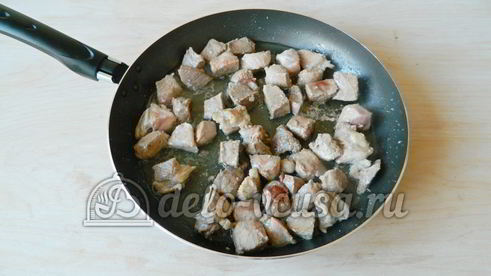 плов со свининой на сковороде