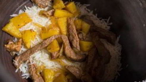 плов в духовке со свининой