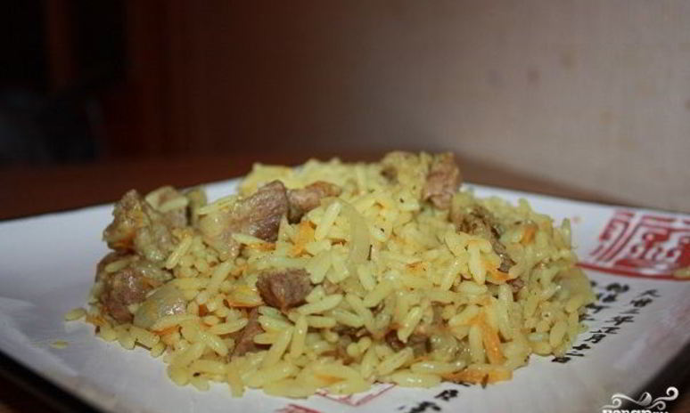 Рецепт рассыпчатого плова в мультиварке