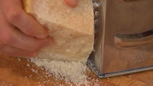 пюре из молодого картофеля с пармезаном