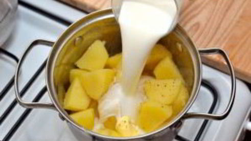 пюре картофельное с молоком