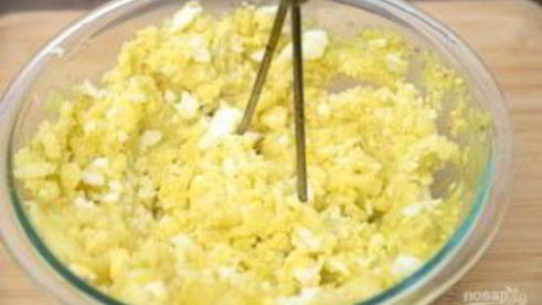 пюре картофельное с яйцом