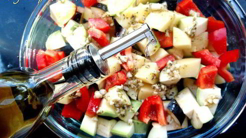 бриам — греческое овощное рагу