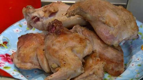 домашняя паста с рагу из кролика