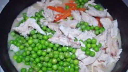 фрикасе из кролика в винном соусе