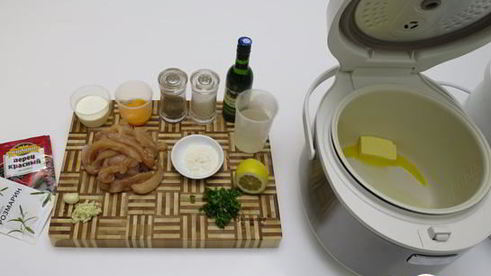 фрикасе из куриных грудок