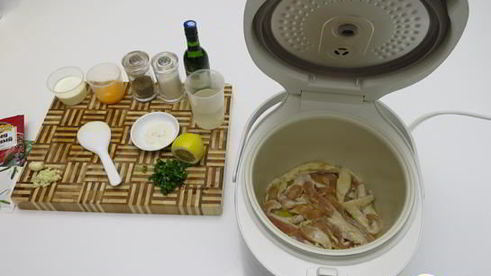 фрикасе из куриных грудок