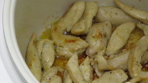 фрикасе из куриных грудок