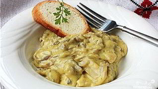 Фрикасе с грибами