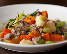 Ирландское рагу с говядиной и картофелем