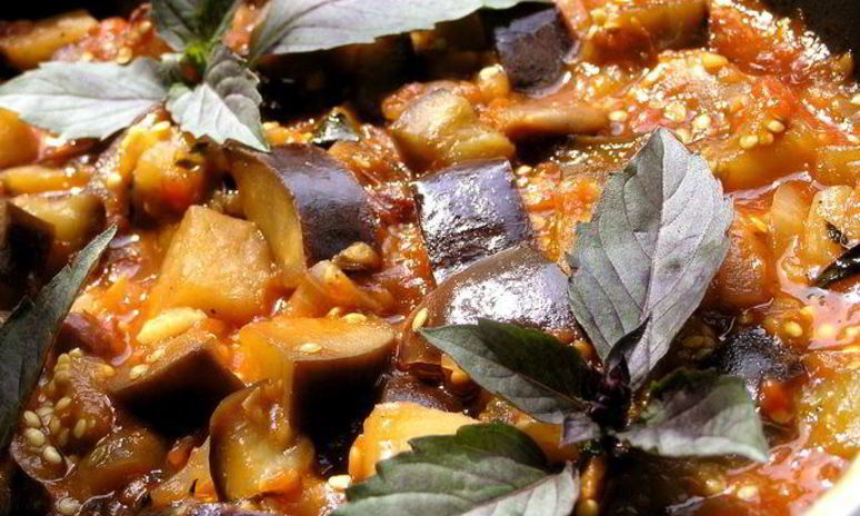 Рецепт капонаты с базиликом