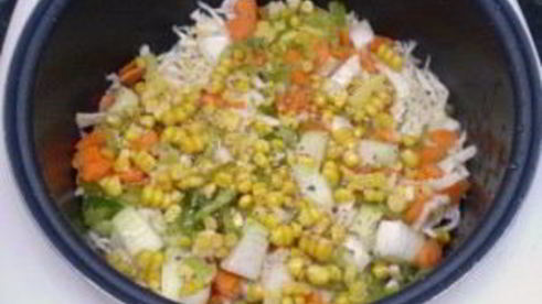 картофельное рагу с овощами