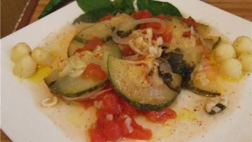 креветки в шляпе со сливочным сыром