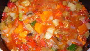 Овощное рагу с карри