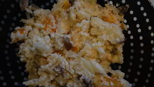 Овощное рагу с кокосовым молоком и грибами