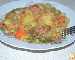 Овощное рагу с мясом