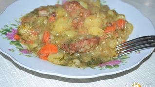 Овощное рагу с мясом