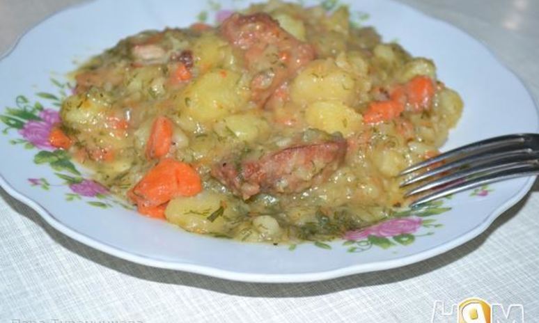 Рецепт овощного рагу с мясом