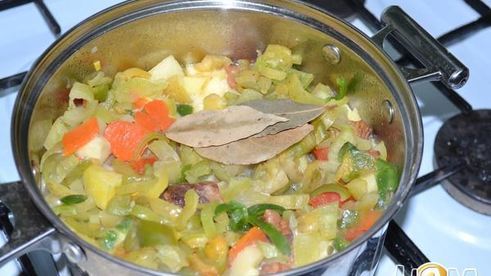 овощное рагу с мясом