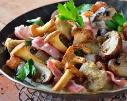 Пикантное грибное рагу