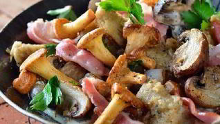 Пикантное грибное рагу