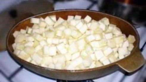 рагу из баклажанов и кабачков