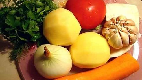 рагу из баранины и овощей