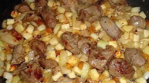 рагу из баранины и овощей