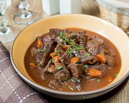 Рагу из говядины в пиве