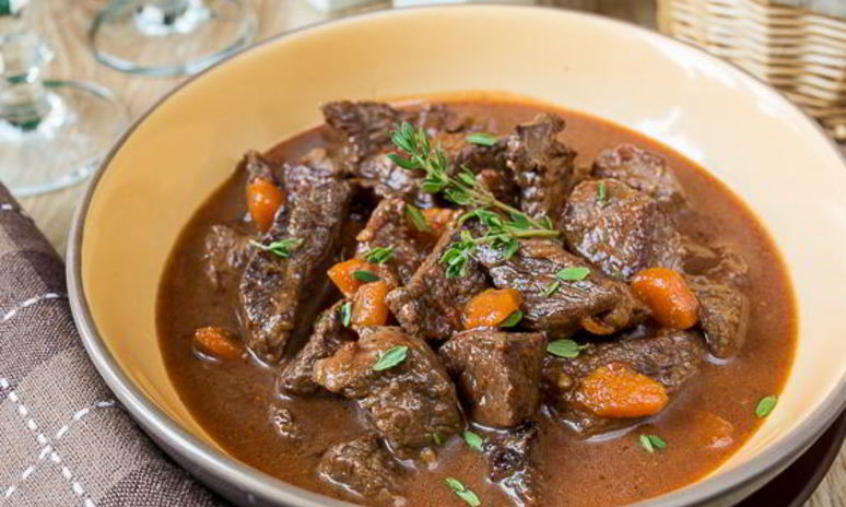 Рецепт рагу из говядины в пиве