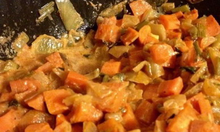 Рецепт рагу из моркови и сельдерея