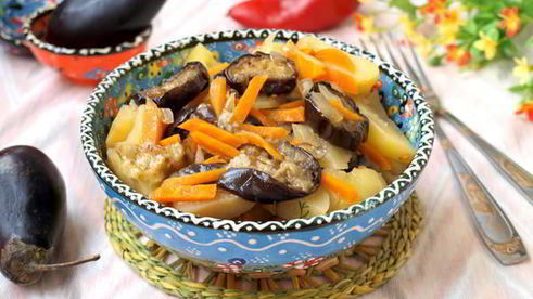 рагу с баклажанами