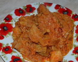 Рагу со свининой и овощами