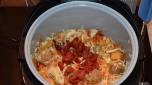 рагу со свининой и овощами