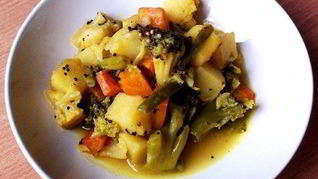 Сабджи — индийское овощное рагу