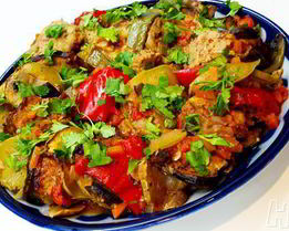 Рататуй с мясом