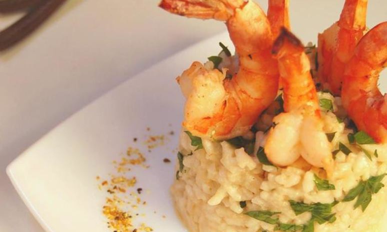 Рецепт дважд мускатное ризотто с креветками