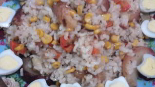 Фруктово-овощное ризотто