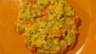 Морковный ризотто