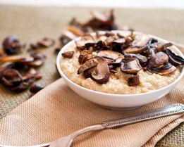 Ризотто из киноа со сливками