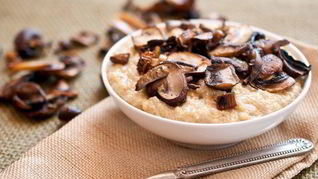 Ризотто из киноа со сливками