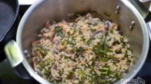 ризотто классический с грибами