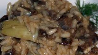 Ризотто с бараниной и артишоками