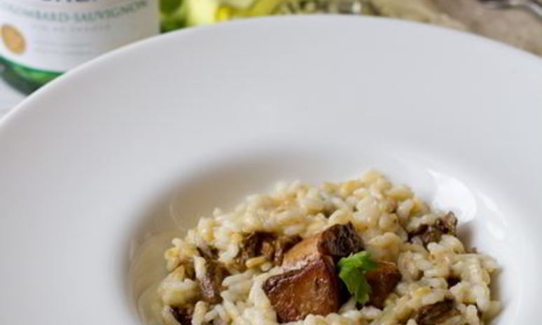 Рецепт ризотто с белыми грибами