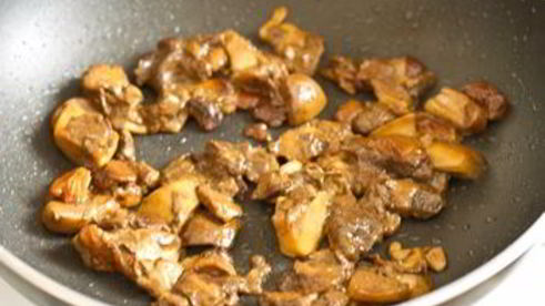 ризотто с белыми грибами